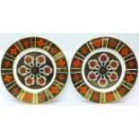 A pair of Burtondale plates, 27cm