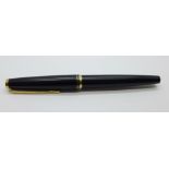 A Montblanc fountain pen with 14ct gold nib