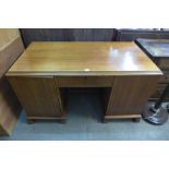 A mahogany desk