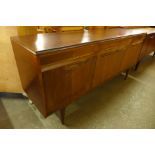 A teak sideboard