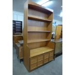 A Nathan teak bookcase