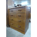 A G-Plan Brandon oak chest of drawers