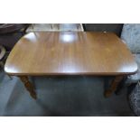 A beech kitchen table