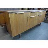 A teak sideboard