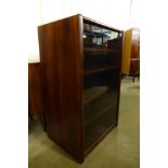 A Danish Preben Schou rosewood stereo cabinet, 100cms h, 60 cms w, 44cms d *Accompanied by CITES A10