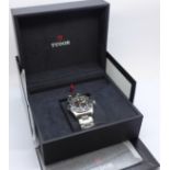 A Tudor Black Bay wristwatch, purchased 30.8.2019, with box and papers