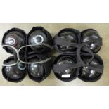 Two sets of bowling balls **PLEASE NOTE THIS LOT IS NOT ELIGIBLE FOR POSTING AND PACKING**