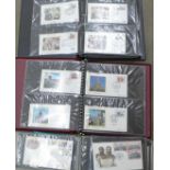 A collection of stamp first day covers including London Landmarks, approximately 150 in total