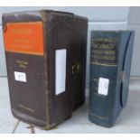 Three vintage law books **PLEASE NOTE THIS LOT IS NOT ELIGIBLE FOR POSTING AND PACKING**