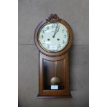 A Hermle beech wall clock