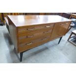 An afromosia sideboard