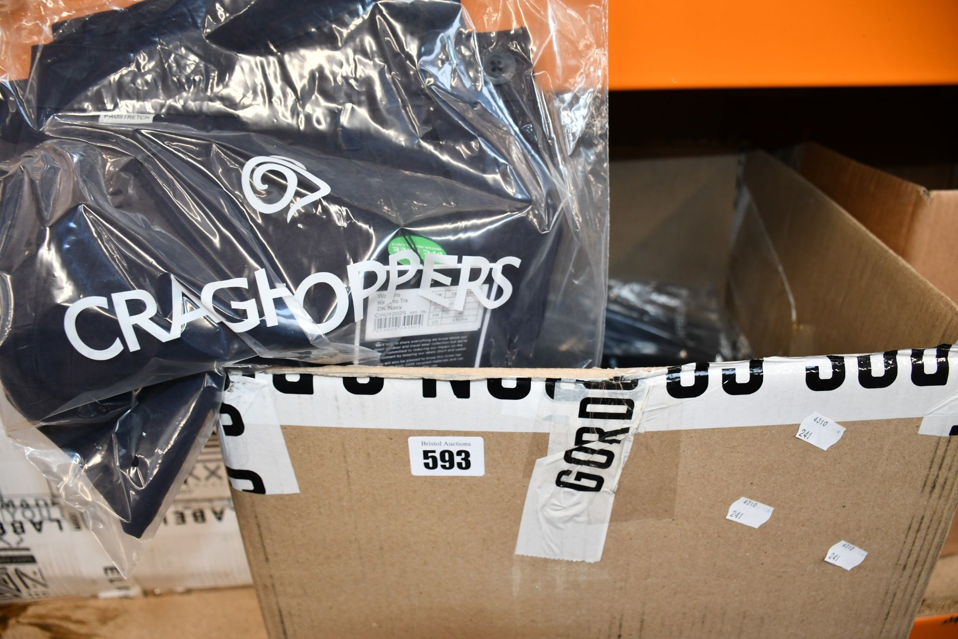 Fifteen pairs of as new Craghoppers Kiwi Pro trousers (Men's and women's assorted sizes).