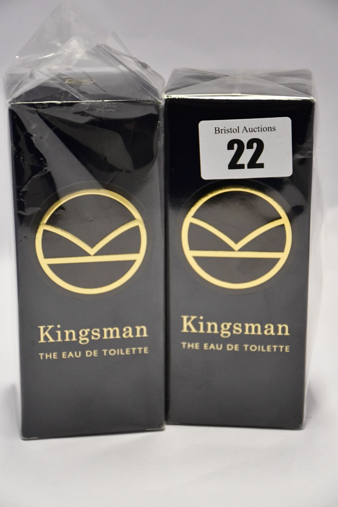 Two boxed as new Kingsman eau de toilette (100ml).