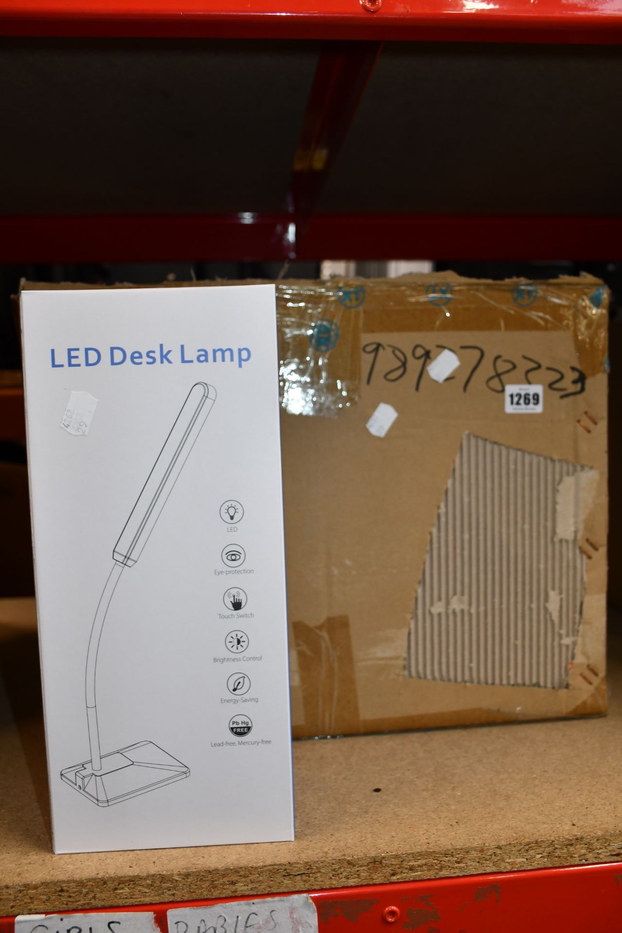 A quantity of as new LED desk lamps (Approximately 12).