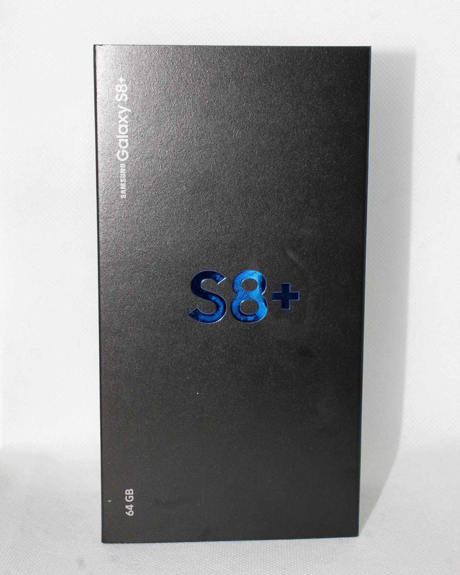 A boxed as new Samsung S8+ SM-G955FD 64GB in Coral Blue (IMEI: 354421100272368) (Box sealed).