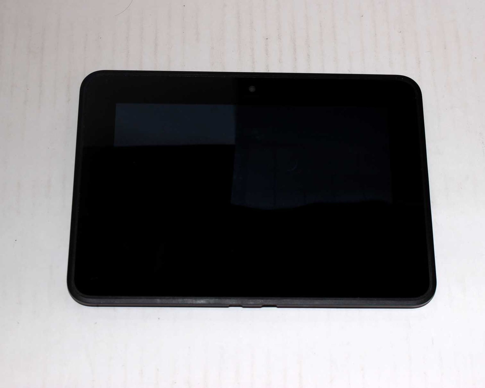 A pre-owned Amazon Fire HD 16GB Tablet in Black.