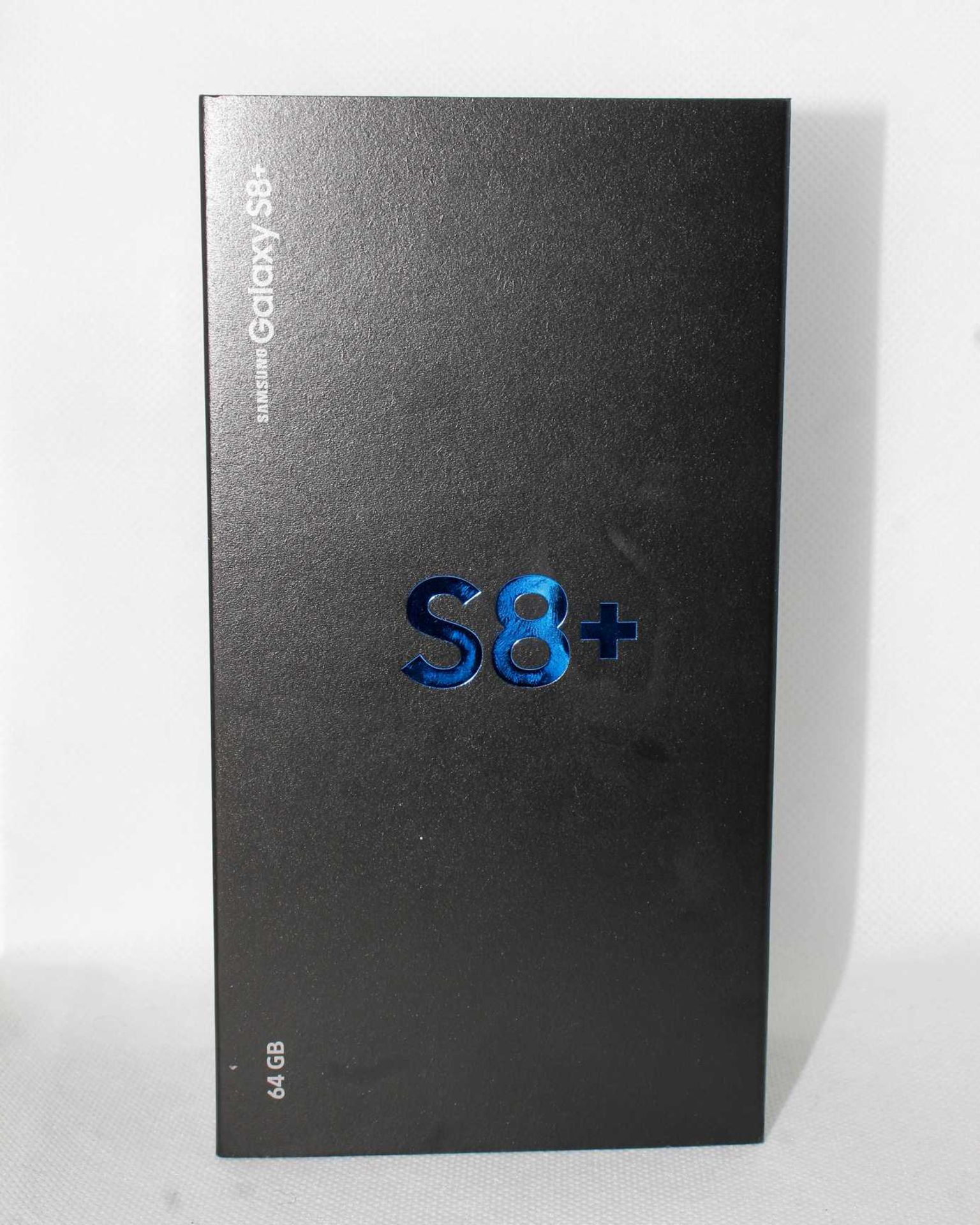 A boxed as new Samsung S8+ SM-G955FD 64GB in Orchid Gray (IMEI: 354421100504166 ) (Box sealed).