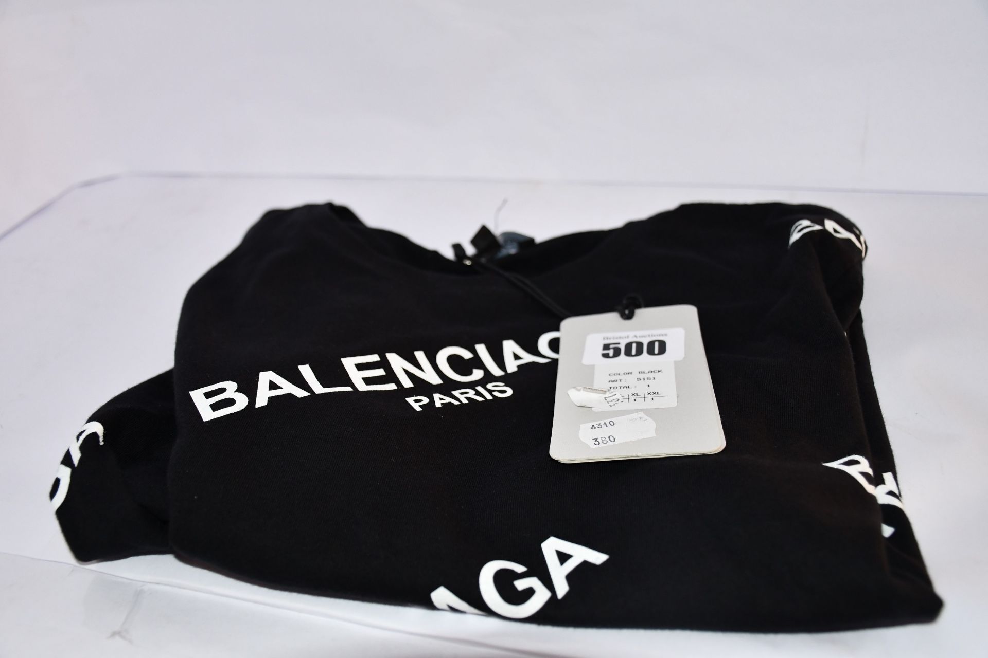 An as new Balenciaga T-shirt (M).