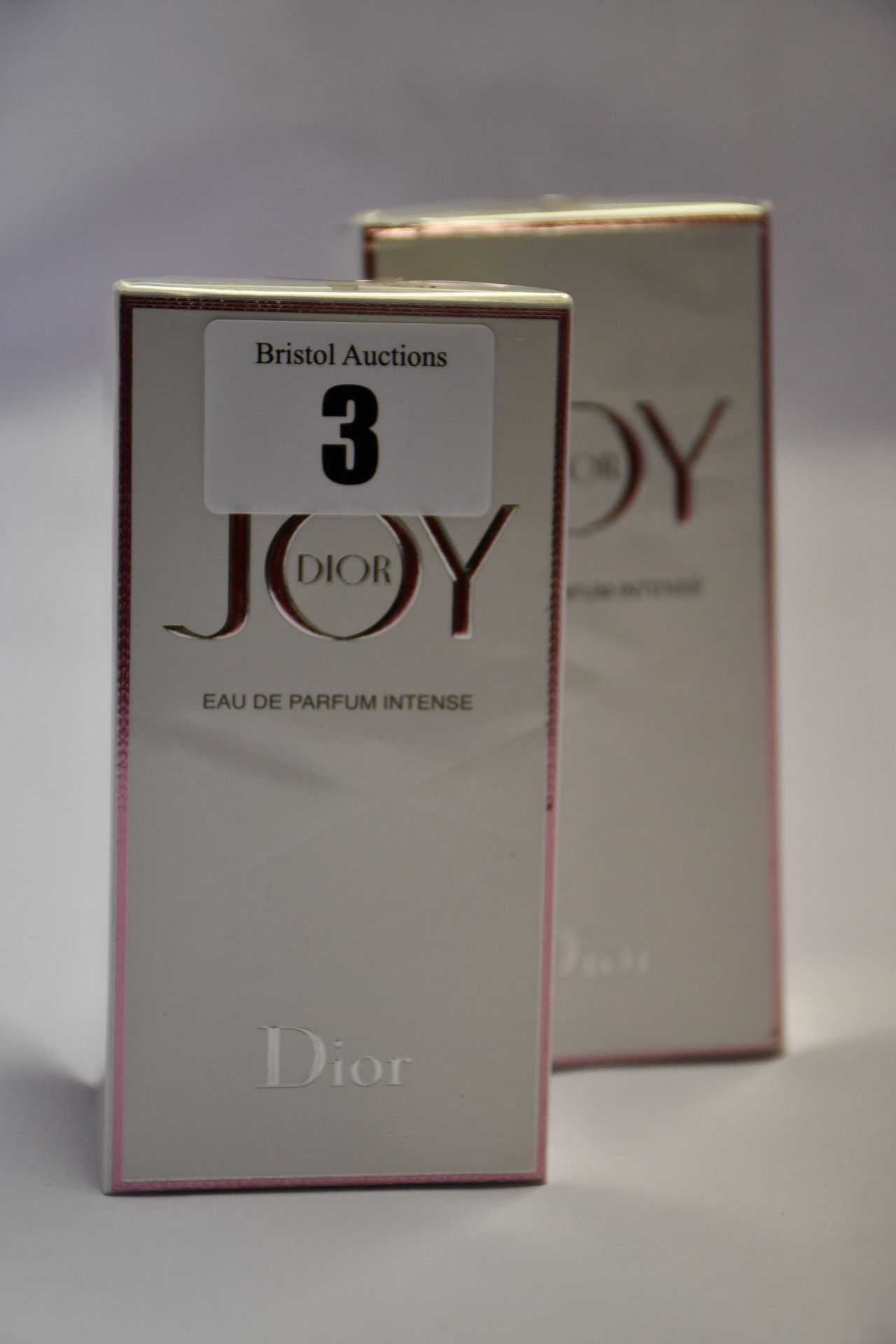 Two boxed as new Dior Joy eau de parfum Intense (1 x 90ml, 1 x 50ml).