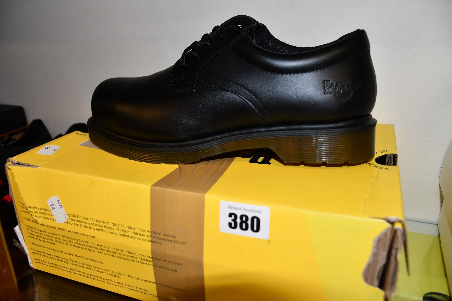 A pair of as new Dr Martens 2216 PW shoes (UK 8).
