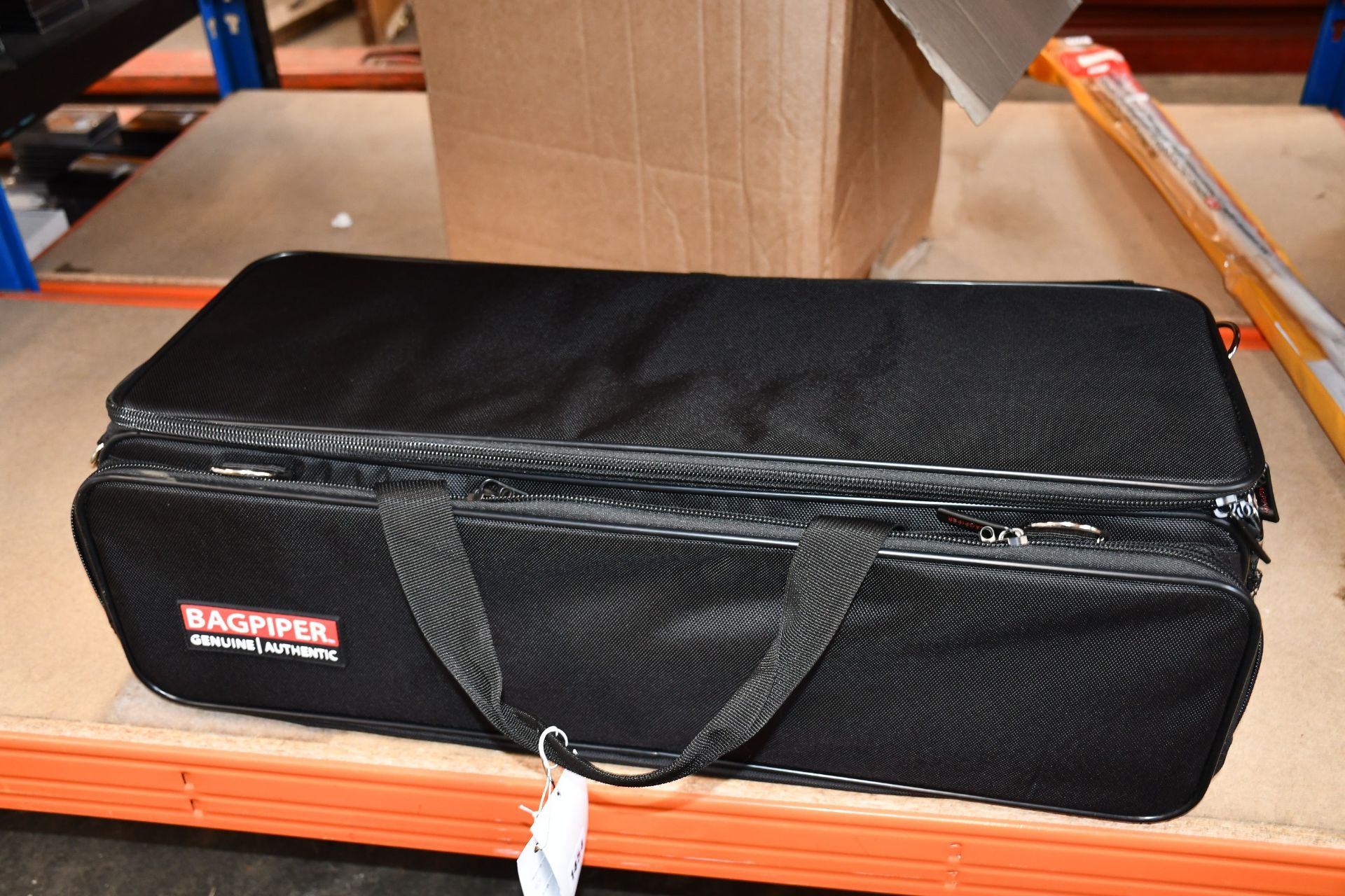 An as new Bagpiper carry case in black.