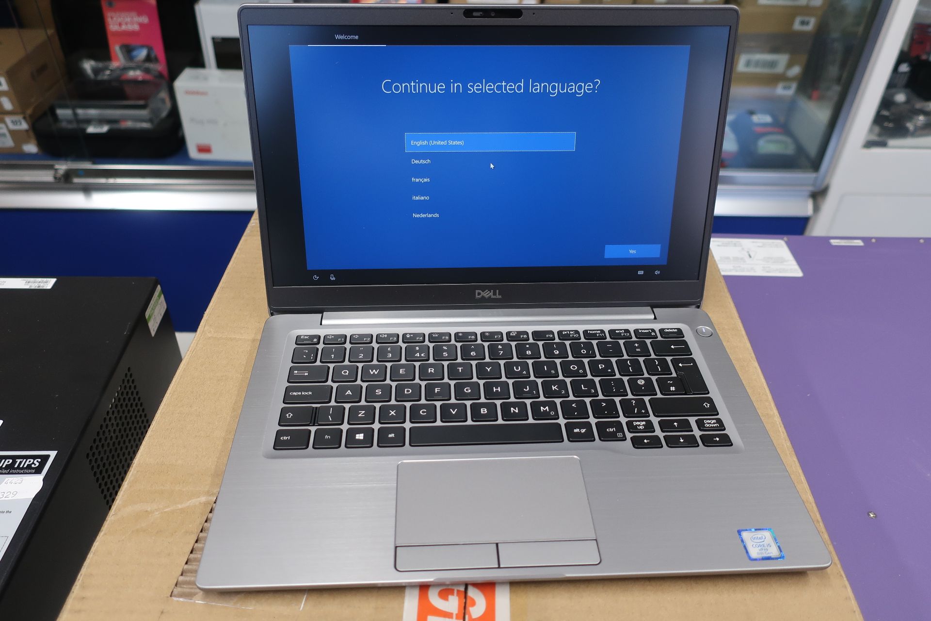 A boxed as new Dell Latitude 7300 13.3" FHD Laptop in Silver with Intel Core i5 processor, 8GB - Image 2 of 7