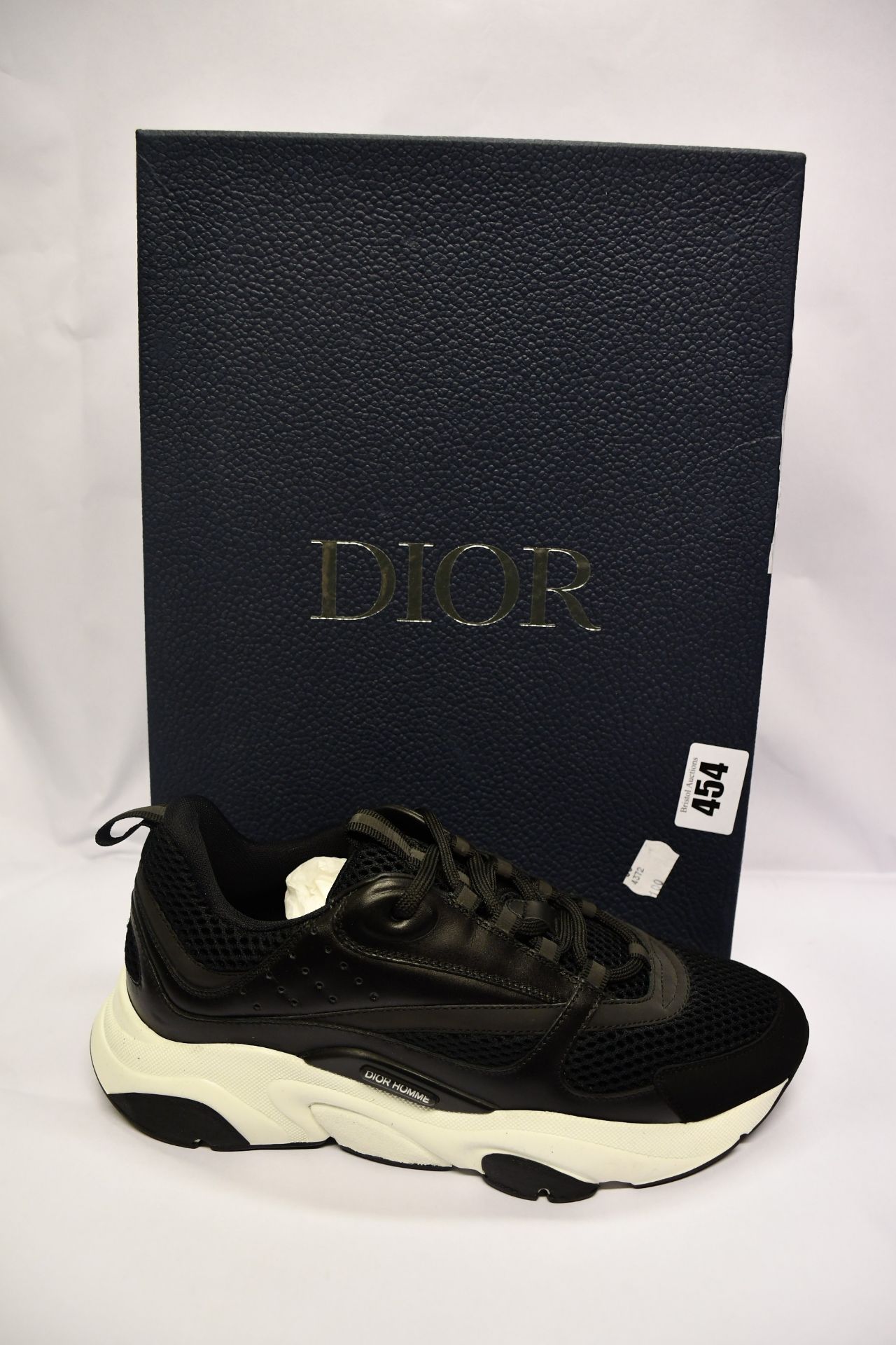 A pair of as new Dior B22 sneakers (EU 40 - RRP £820).