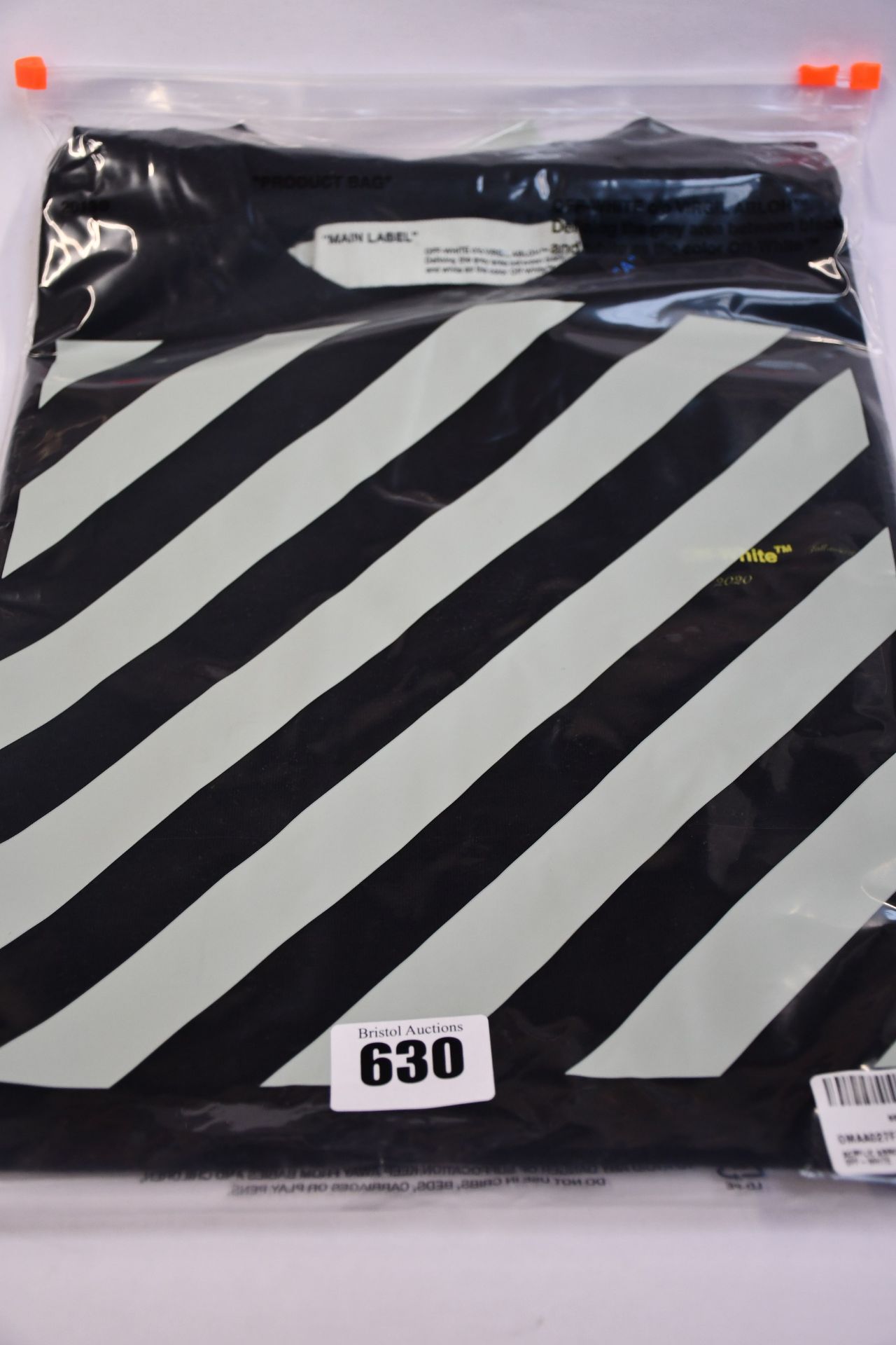 An as new Off-white Acrylic Arrows T-shirt (S - RRP £249).