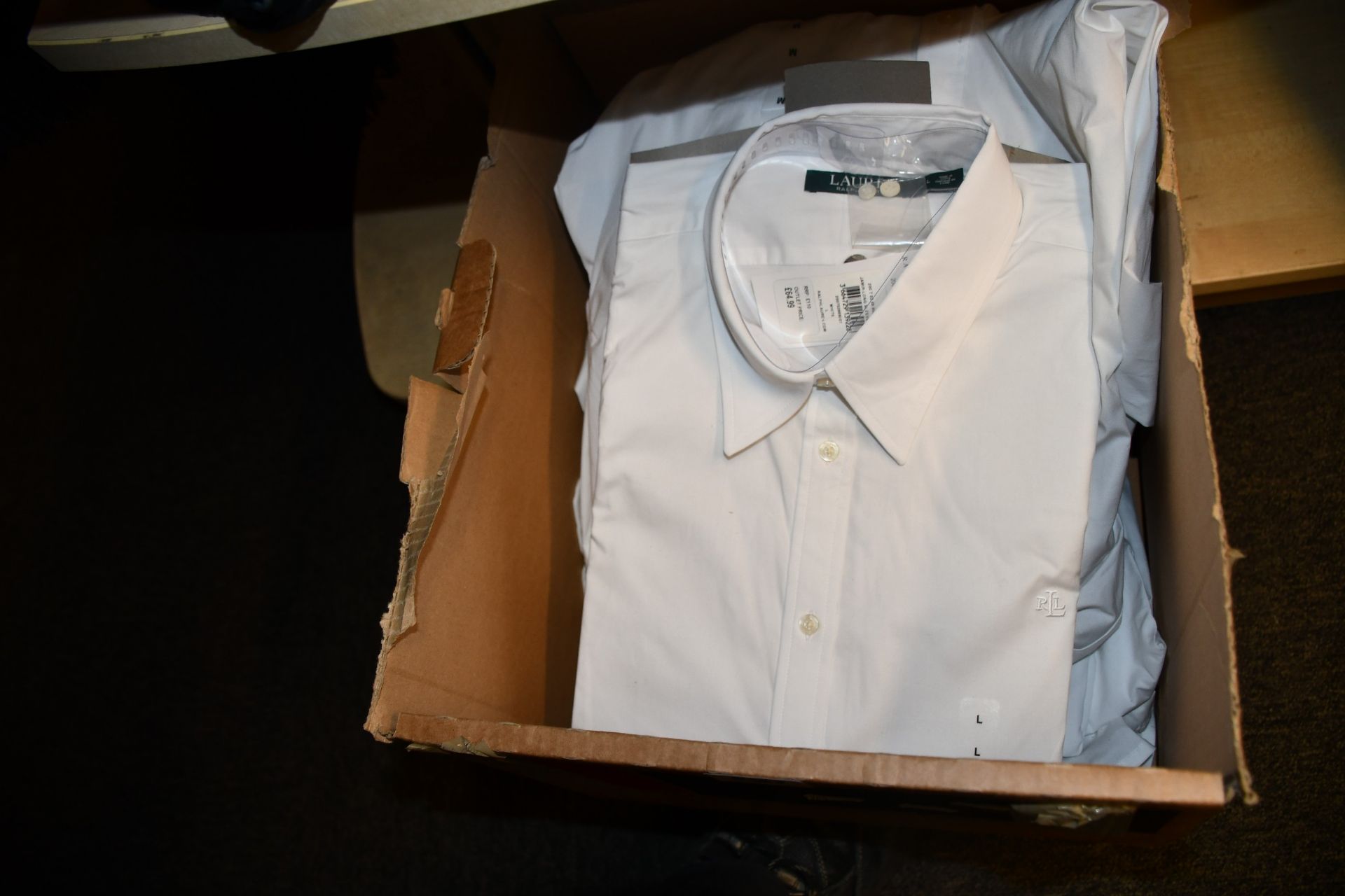 Nine as new Ralph Lauren Jamir shirts (2 x XS, 2 x S, 1 x M, 4 x L- RRP £45 each).