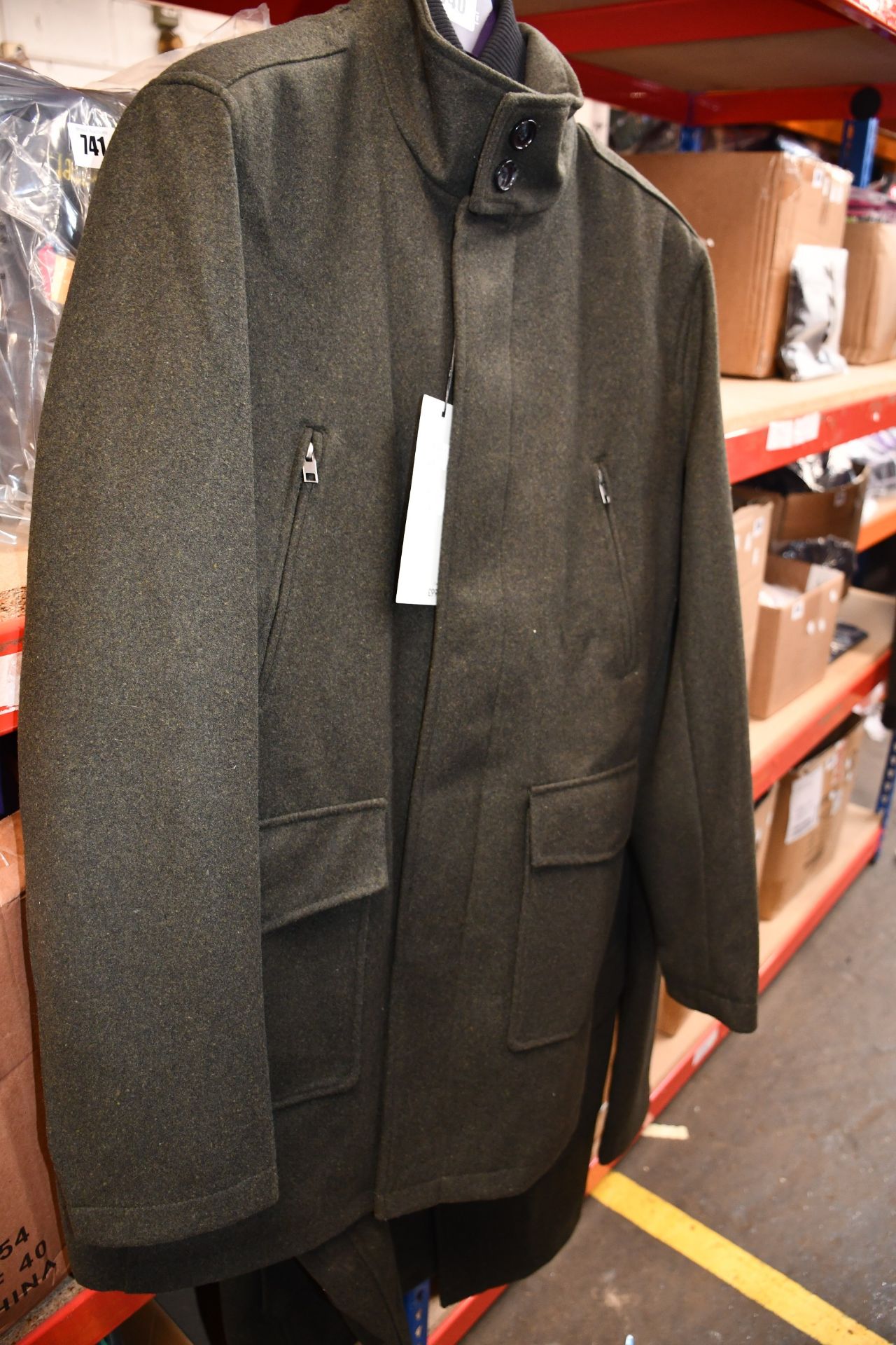Two as new Next wool coats (1x M, 1 x XL - RRP £99 each).