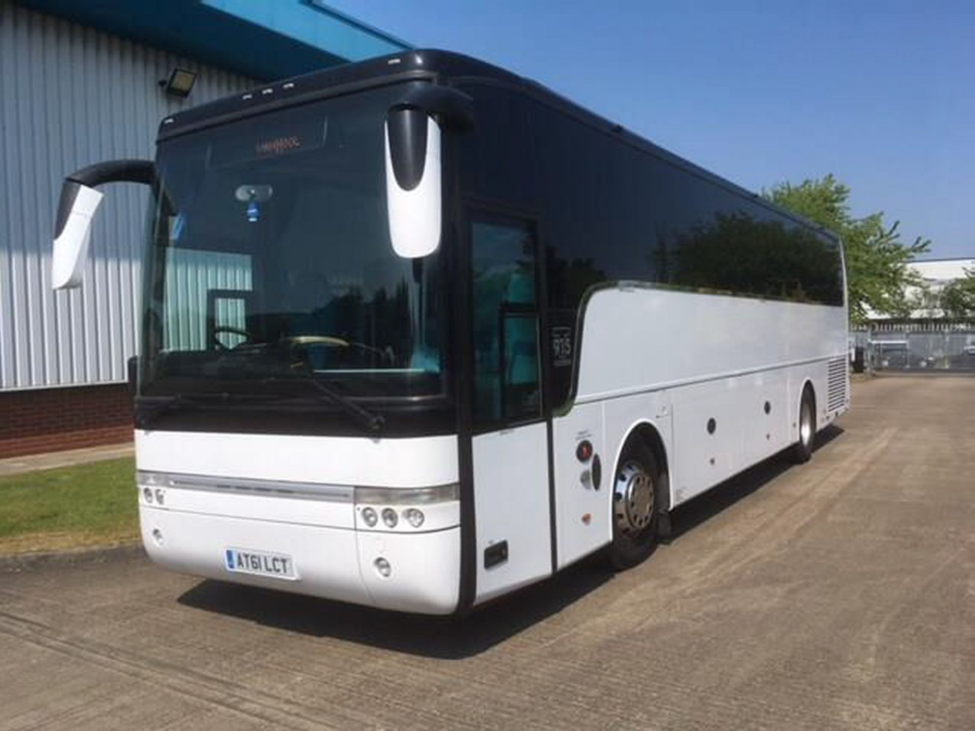 MAN Van Hool T915 Alicron, Registration AT61 LCT. First registered 01-09-2011, Length: 12.2m, Seats: