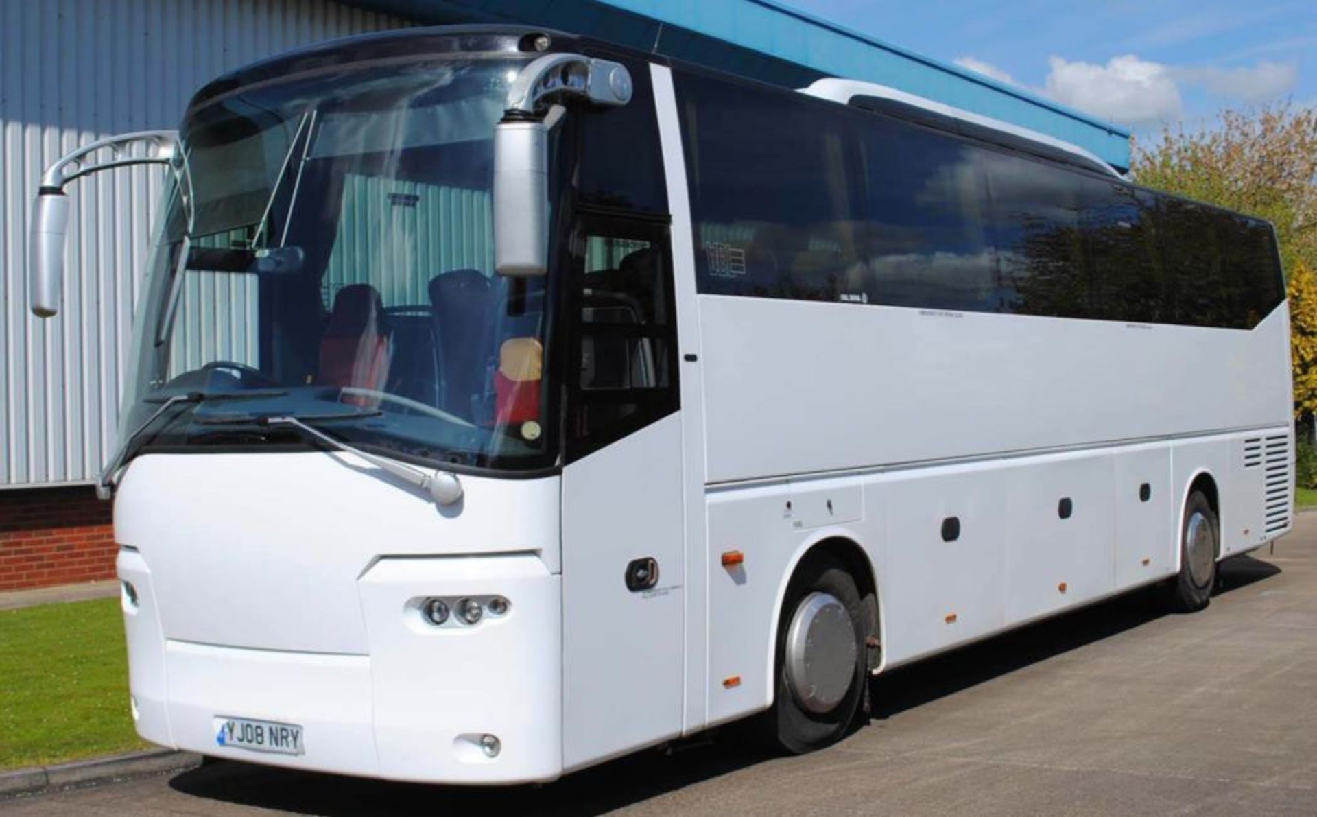 VDL Bova Magiq MHD 122.340, Registration YJ08 NRY. First registered 01-03-2008, Length: 12.2m,