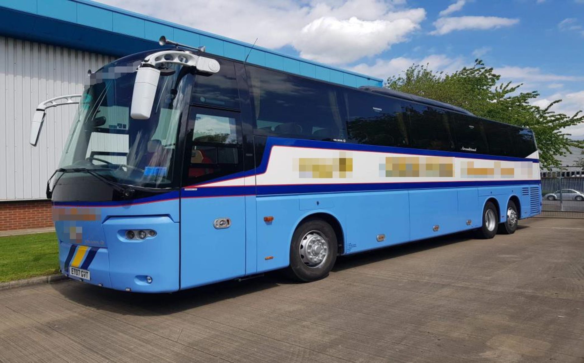 VDL Bova Magiq MHD 131.460, Registration YJ07 DVN. First registered 01-04-2007, Length: 13.1m,