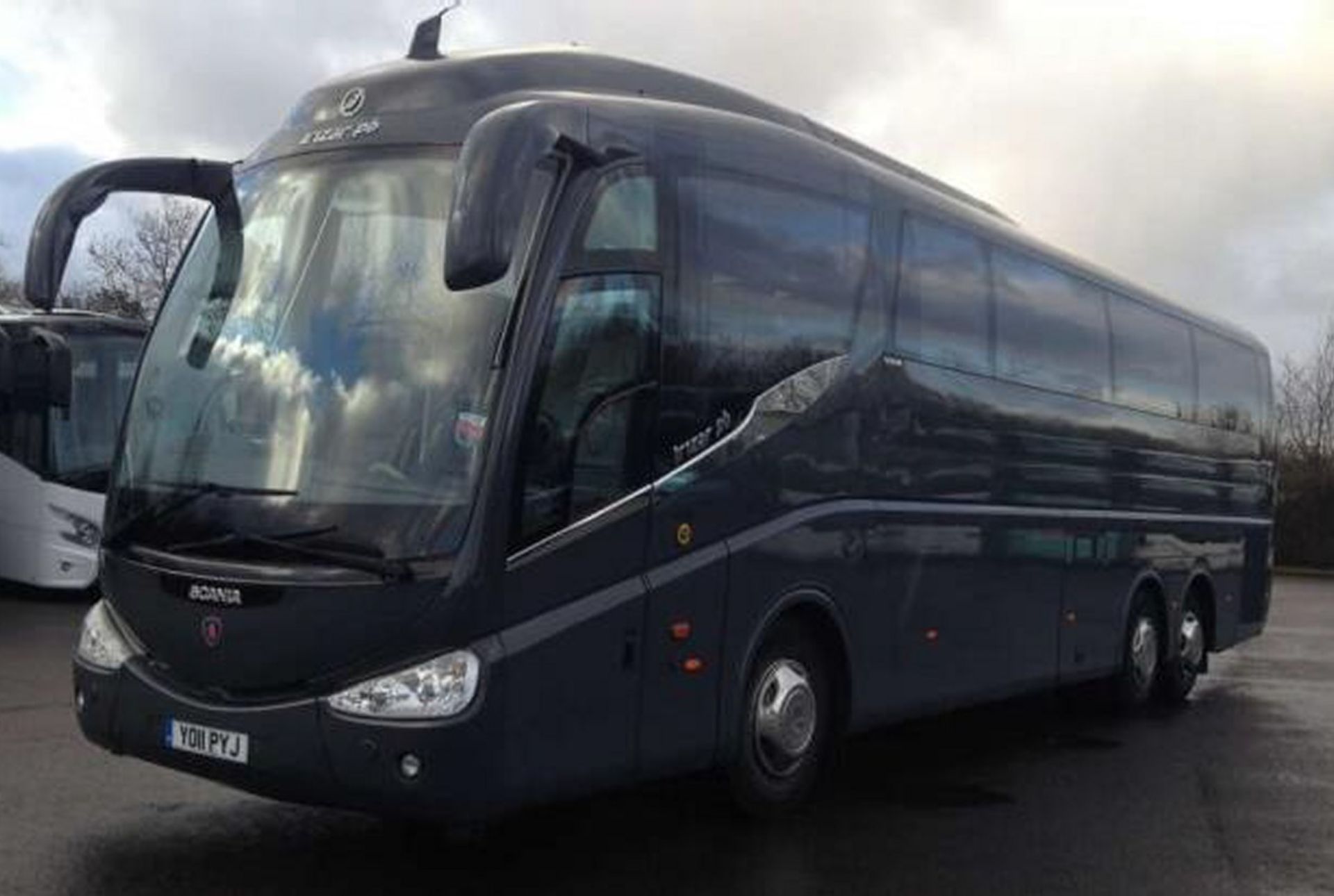 Scania K400 Irizar PB, Registration YO11 PYJ. First registered 26-05-2011, Length: 13.2m, Seats: 52,