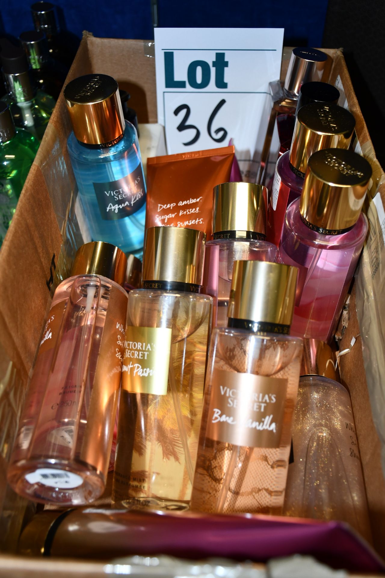 Sixteen as new Victoria's Secret products to include fragrance mist and fragrance lotion.