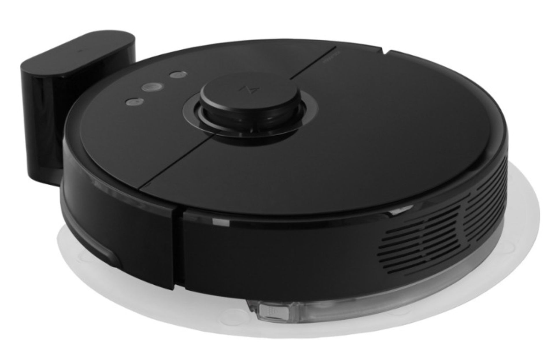 A boxed as new Roborock S552-00 Robotic Vacuum Cleaner in Black. Bagless, 1 Cubic Feet capacity, 150