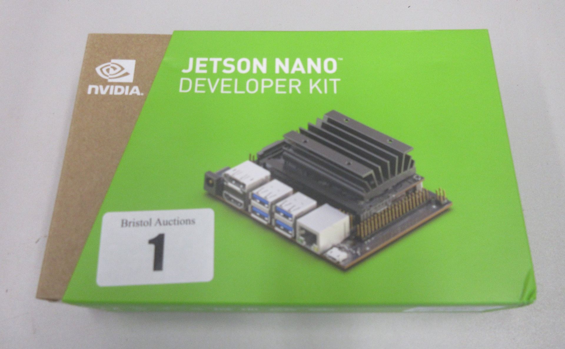 A boxed as new Nvidia Jetson Nano Development Kit (945-13450-0000-000) (Box sealed).