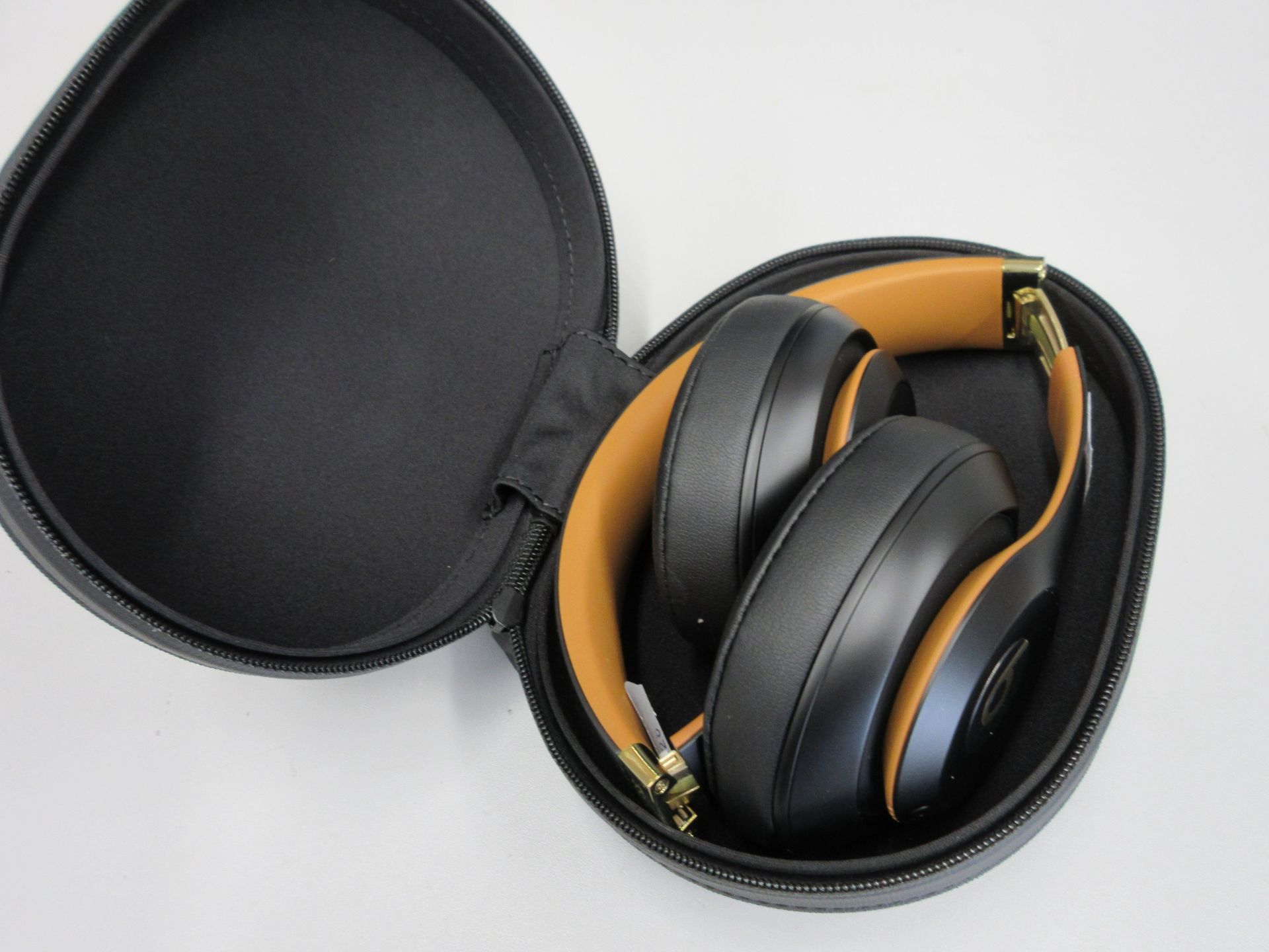 A pre-owned pair of Beats Skyline Collection Studio3 Wireless Over-Ear Headphones in Midnight