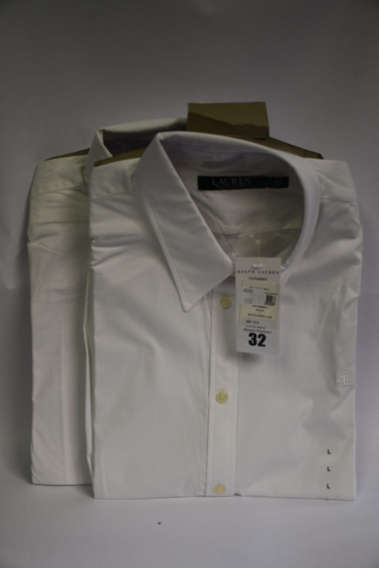 Six as new Ralph Lauren Jamir shirts (Slight marks on some shirts, require washing - Assorted