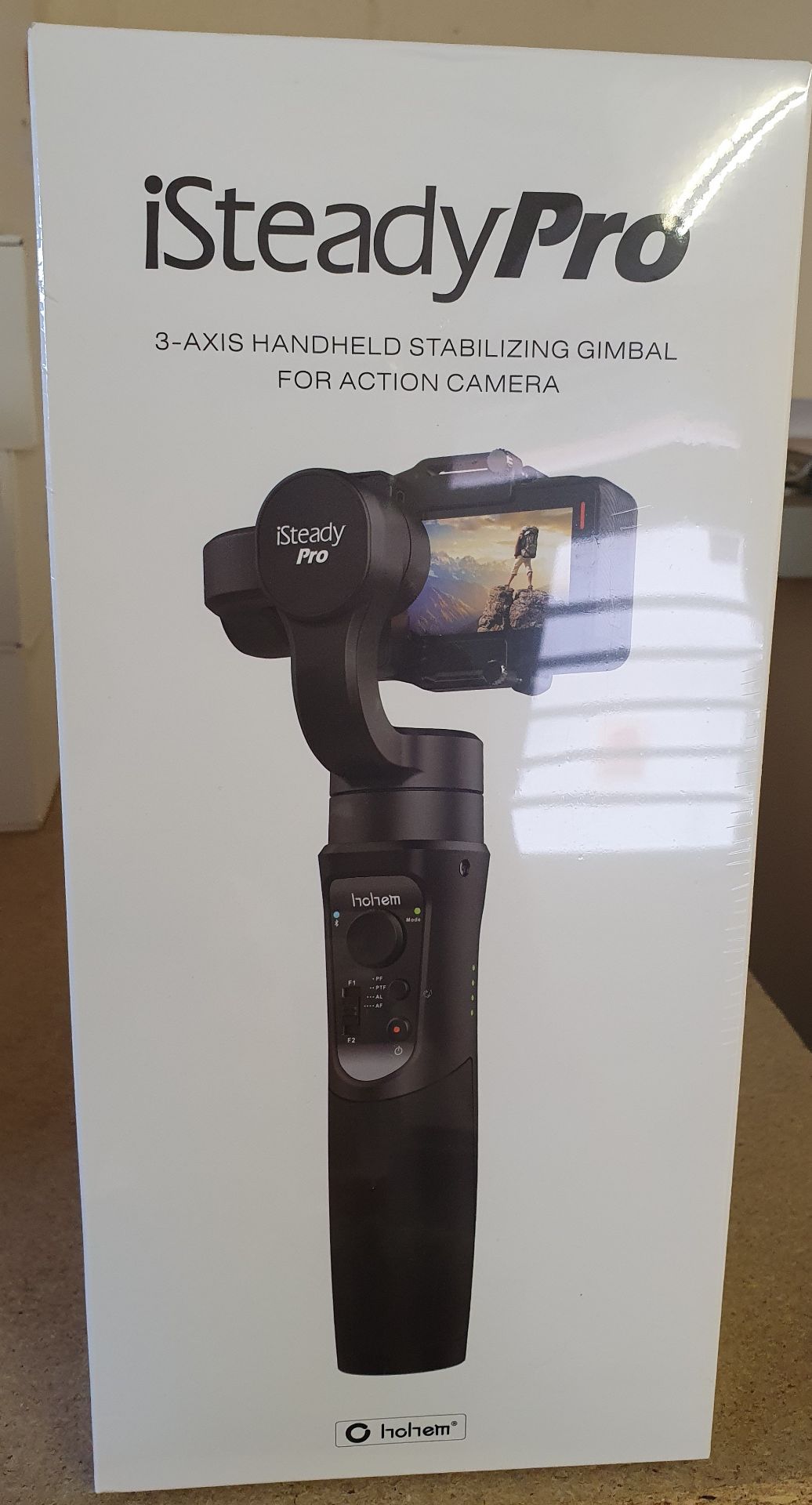 A boxed as new Hohem iSteady Pro 3-Axis Gimbal. RRP £89.