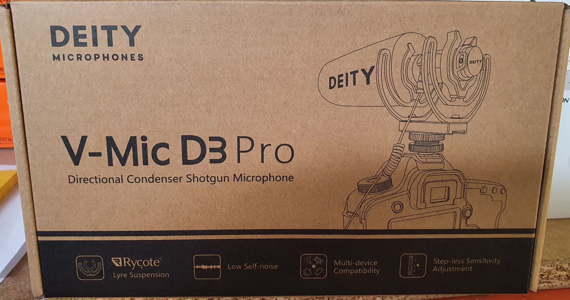 A boxed as new Deity V Mic D3 Pro. RRP £202.