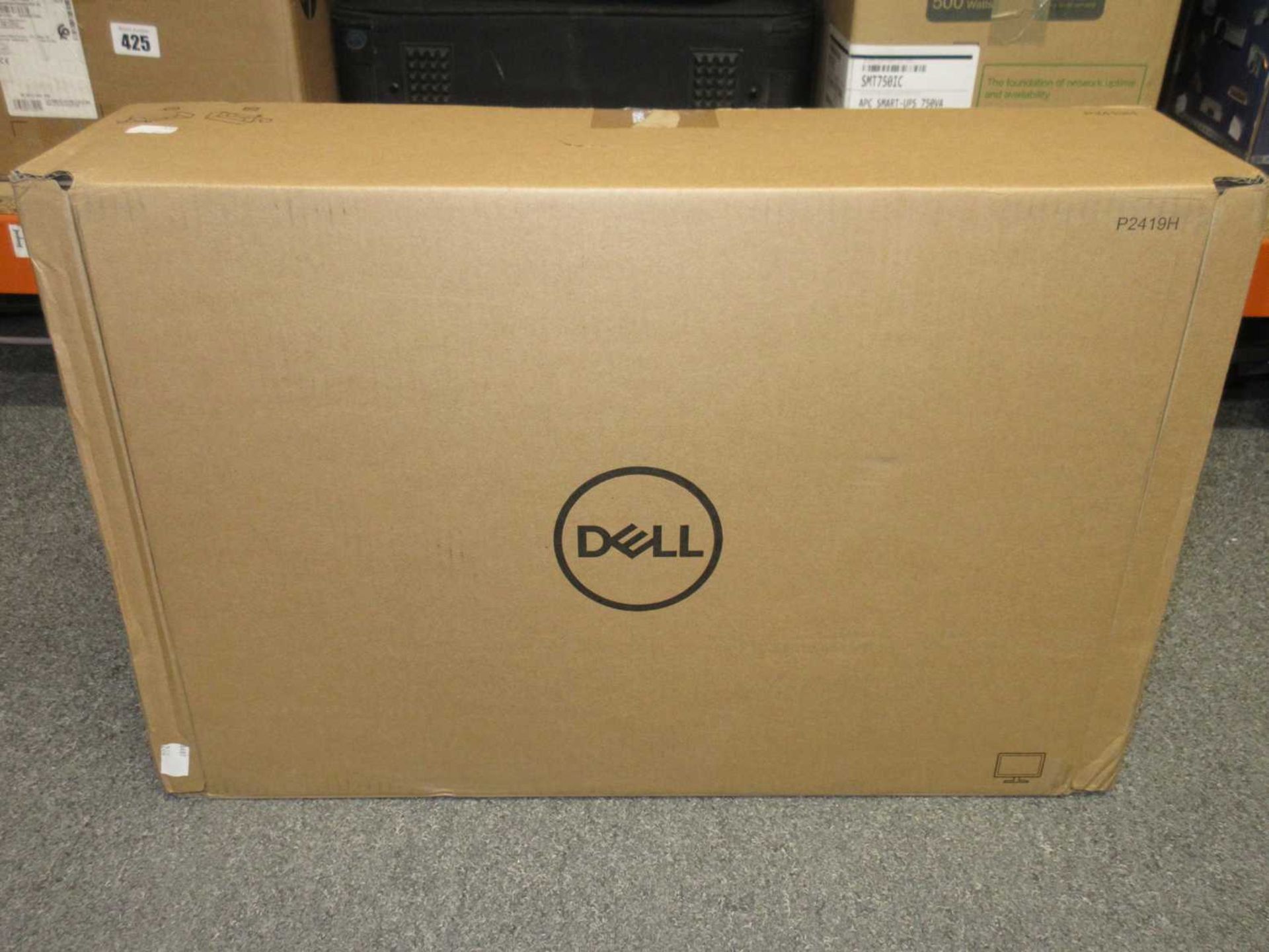 A boxed as new Dell 24" High Definition IPS LED Monitor (P2419H) (Box opened, some cosmetic damage