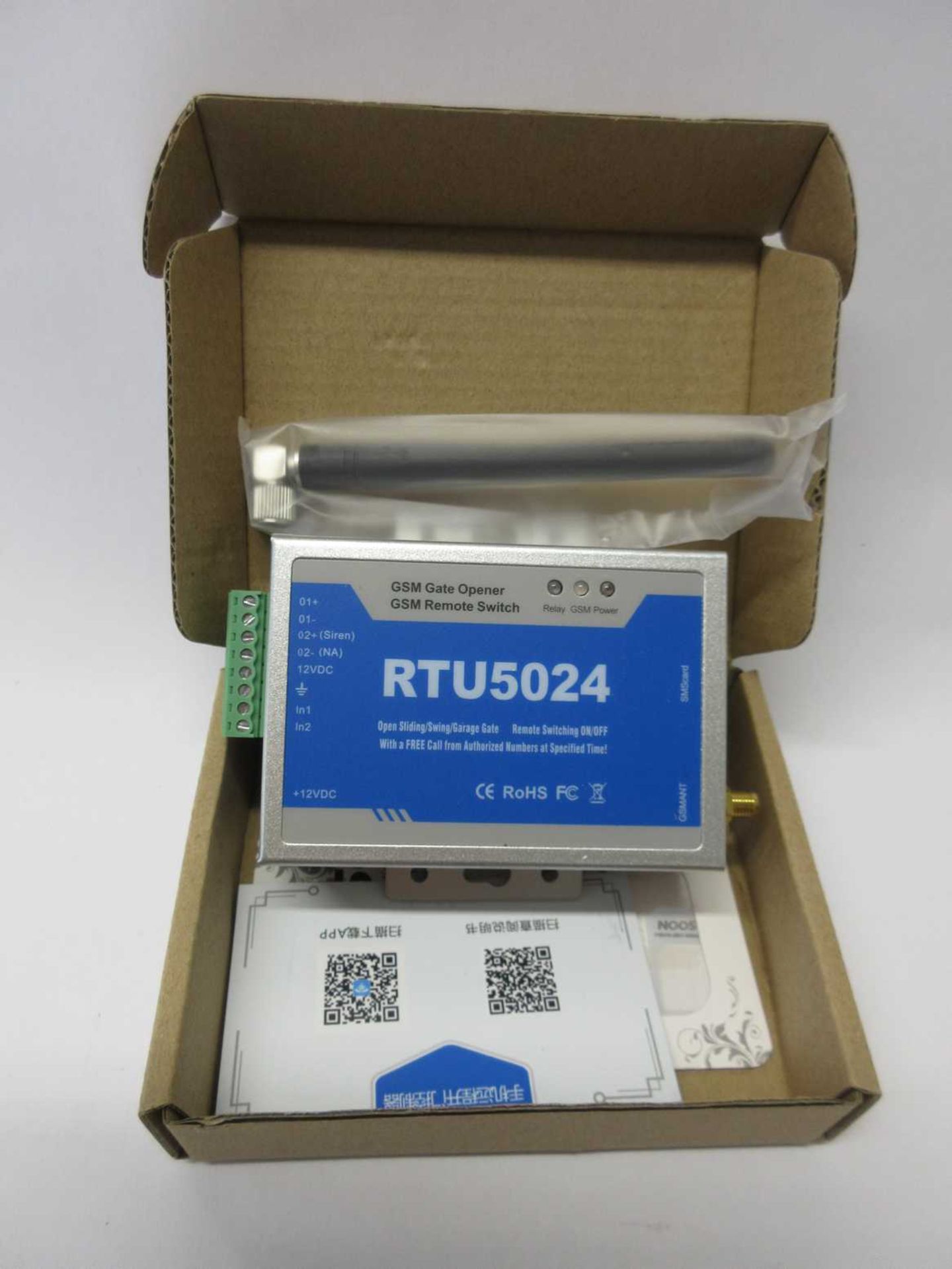 Fifteen boxed as new RTU5024 GSM Door/Gate Openers.