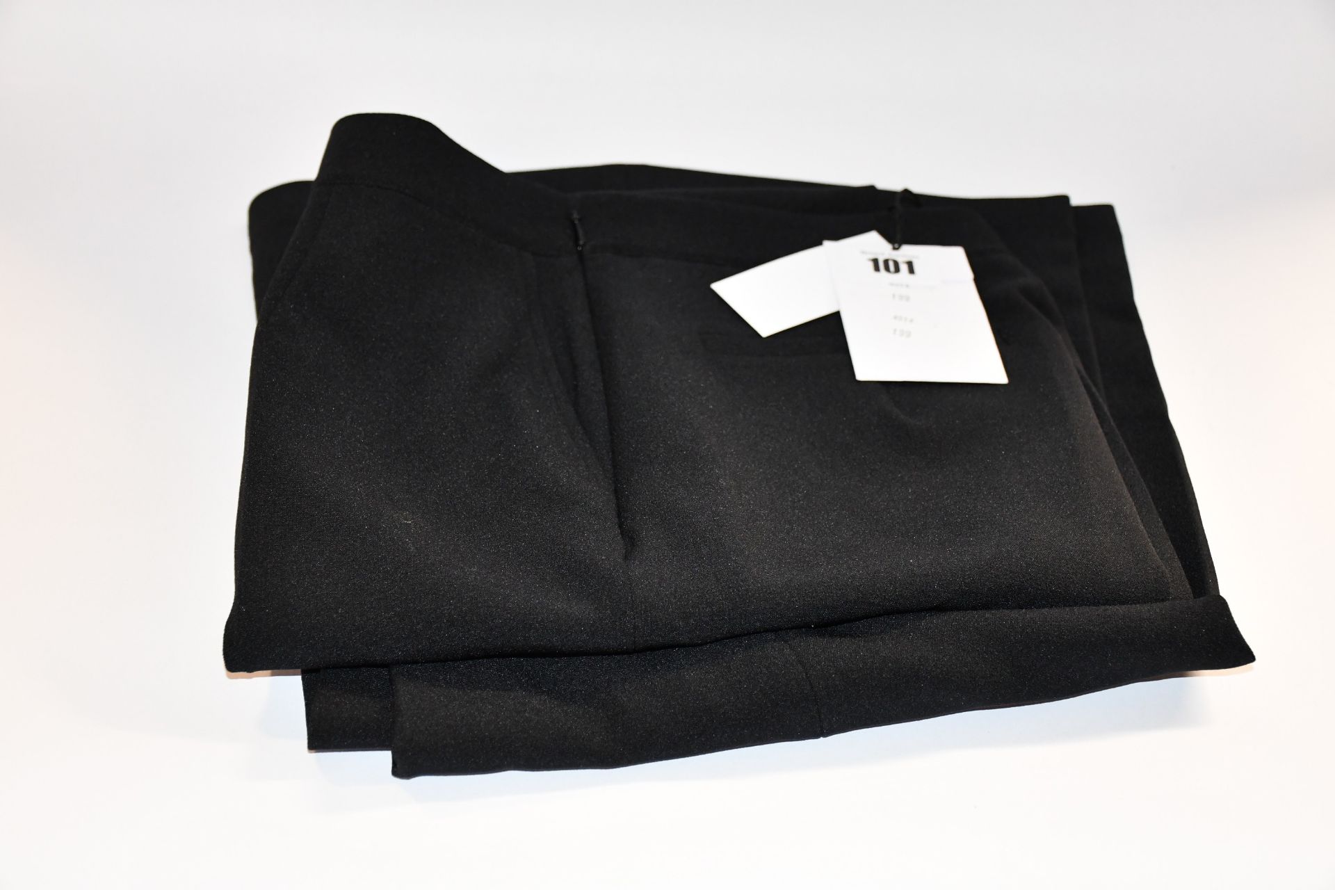 A pair of as new Safiyaa trousers in black (UK 12 - RRP £405).