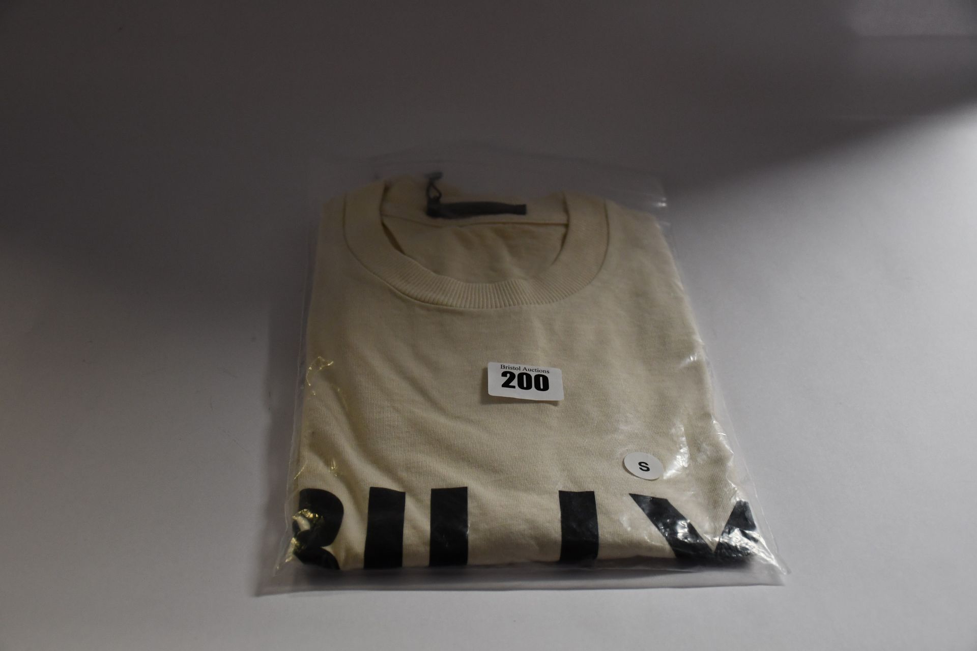 An as new Billy Los Angeles distressed logo T-shirt (S - RRP $195).