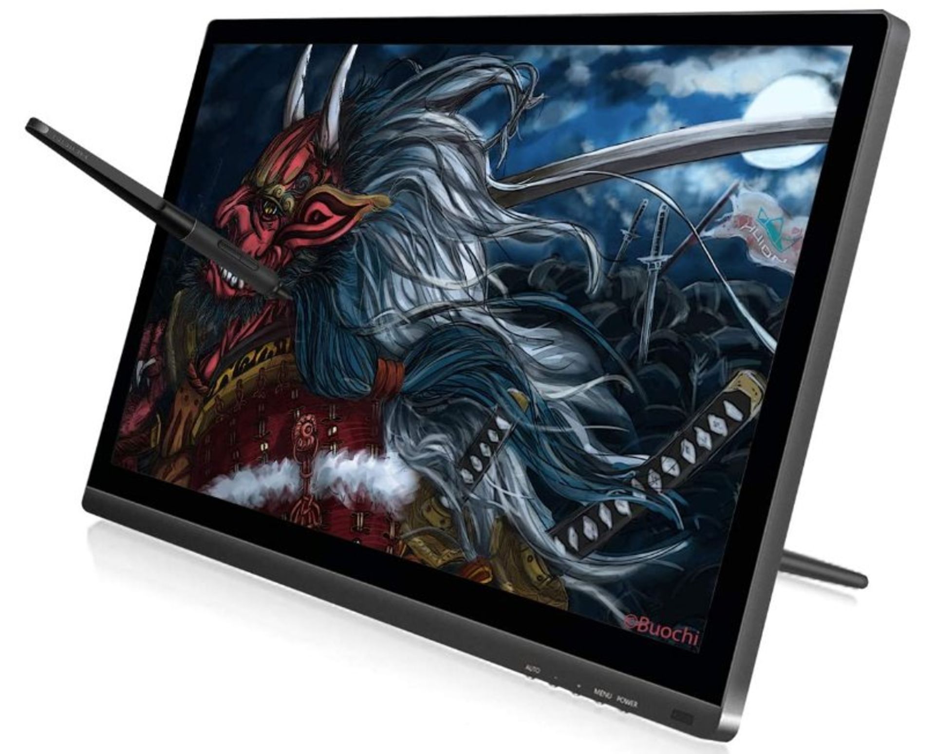 A boxed as new Huion Kamvas GT-191 V2 Graphics Drawing Tablet Monitor. 19.5 Inch Graphic Tablet with