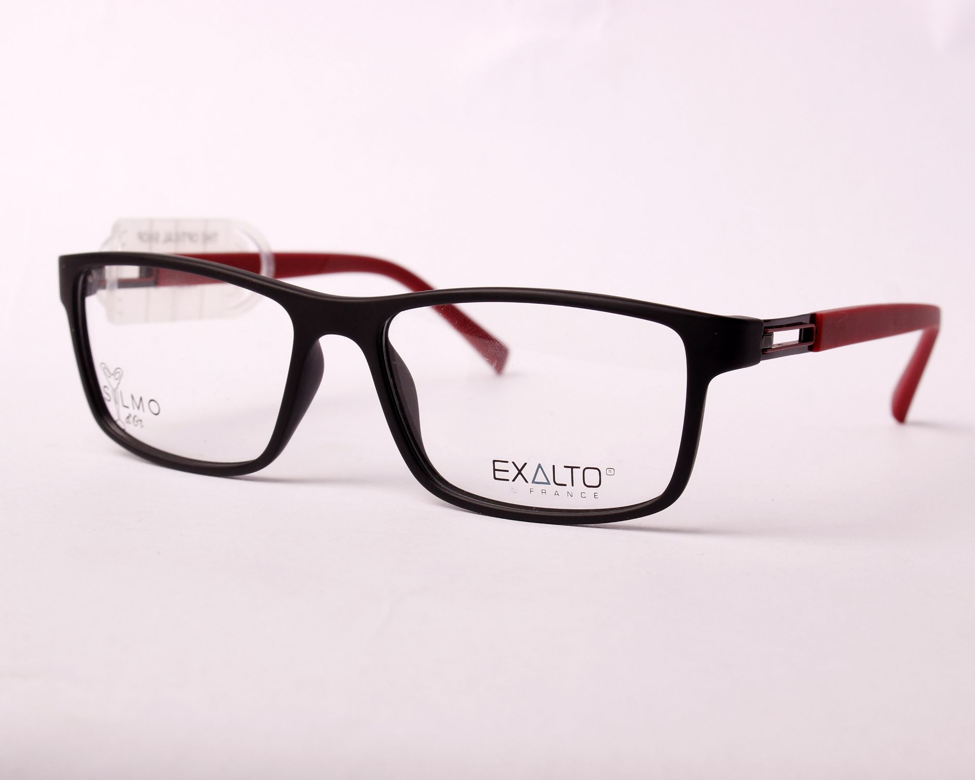 A pair of as new Exalto glasses frames with clear glass (RRP £270).