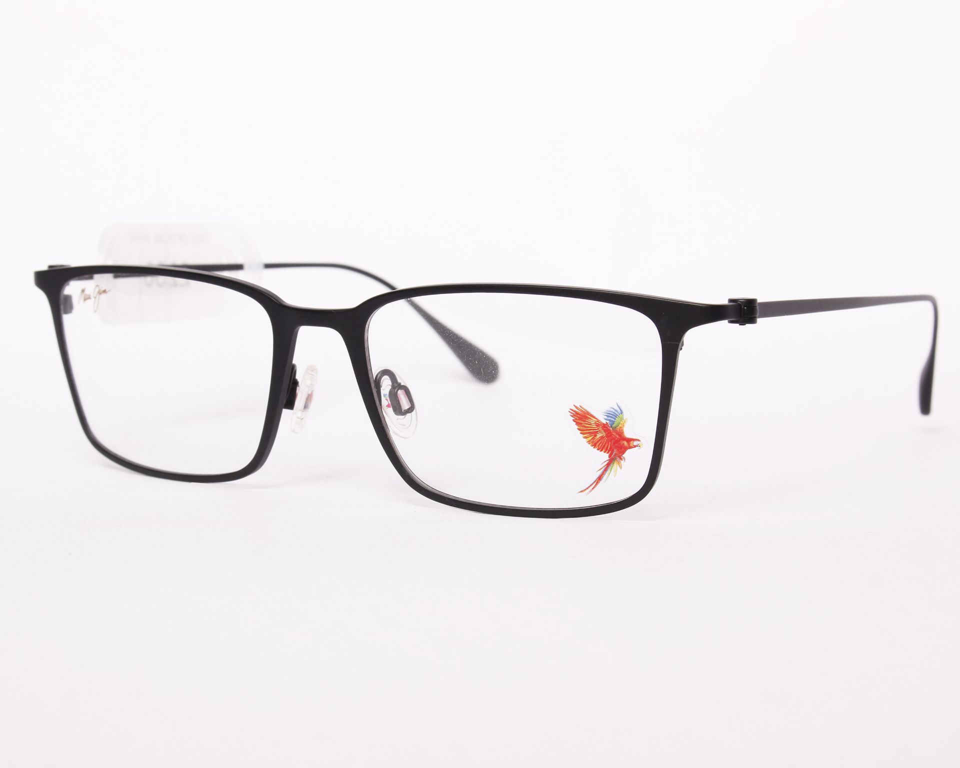 A pair of as new Maui Jim glasses frames with clear glass (RRP £250).
