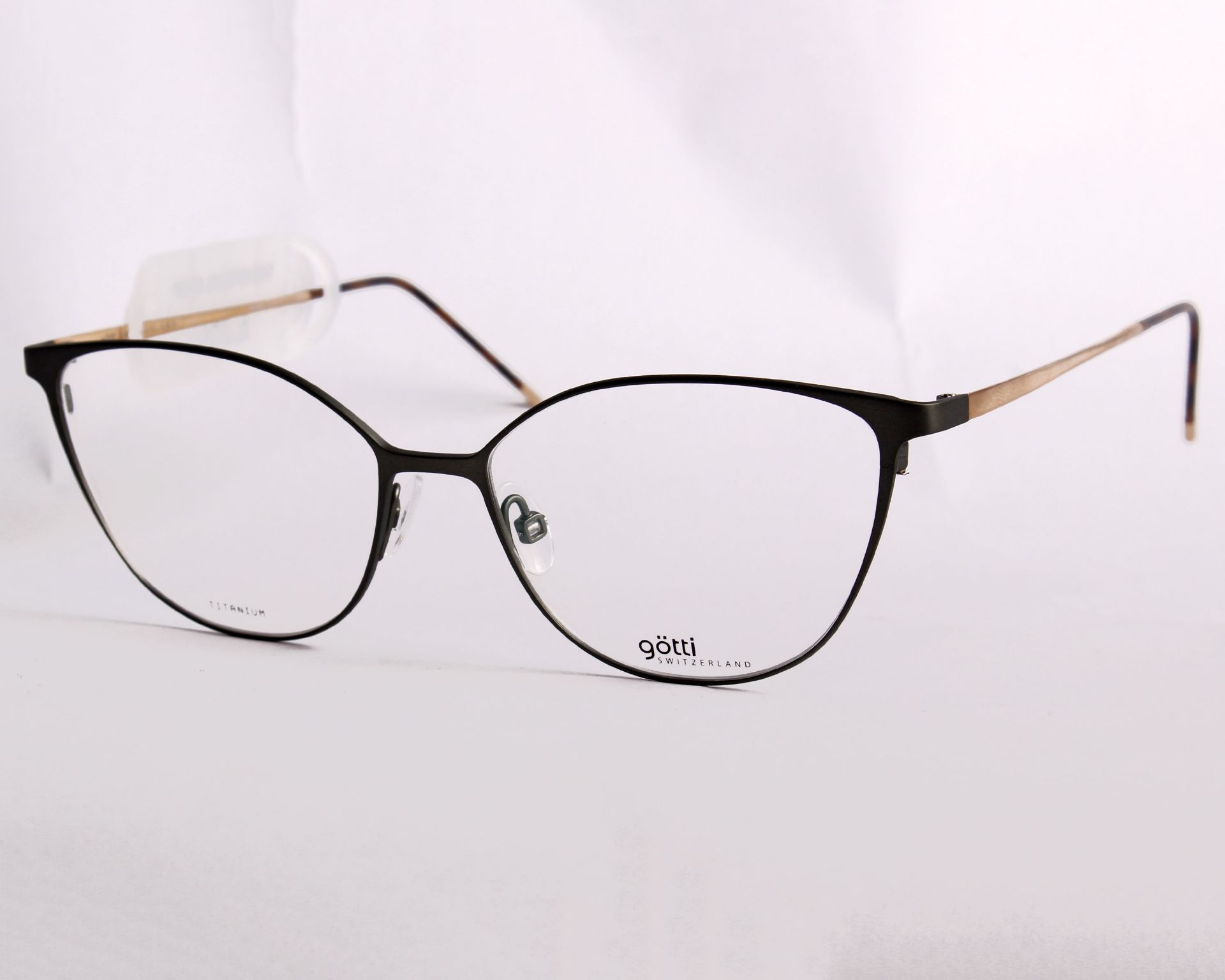 A pair of as new Gotti glasses frames with clear glass (RRP £350). - Image 3 of 3