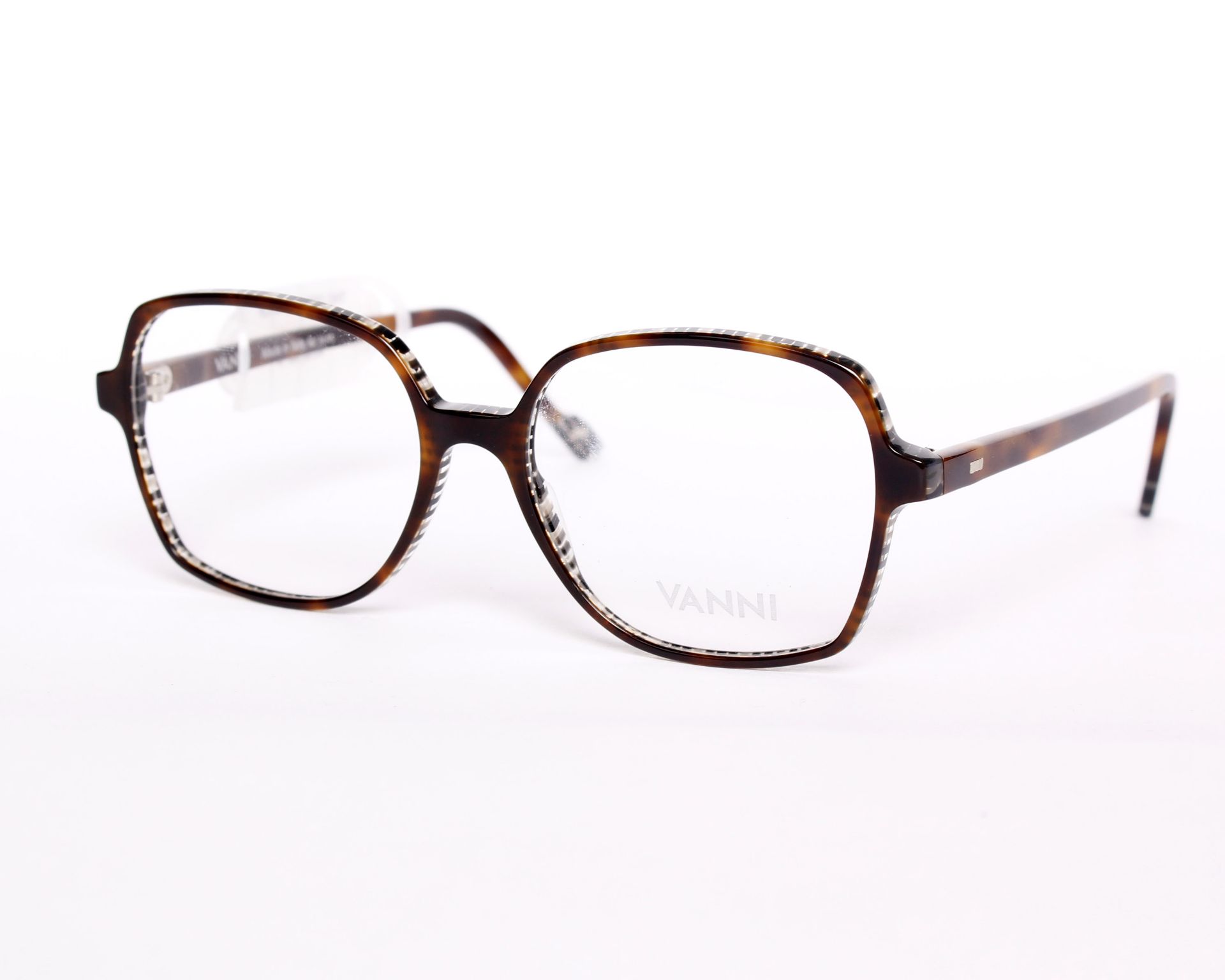A pair of as new Vanni glasses frames with clear glass (RRP £220). - Image 2 of 3